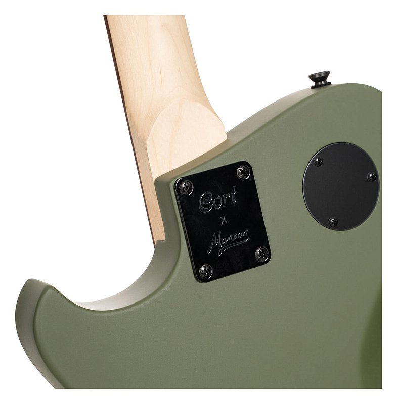 Фото Электрогитара Cort MBM-2H-B-SOG META Series, оливковый