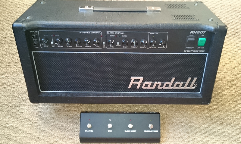 Фото Randall RH50TE Ламповый усилитель (голова)