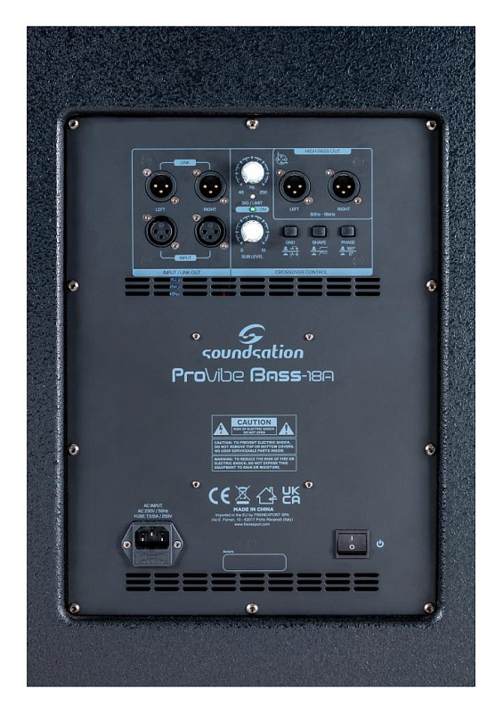 Фото Активный сабвуфер SoundSation Provibe-Bass-18A
