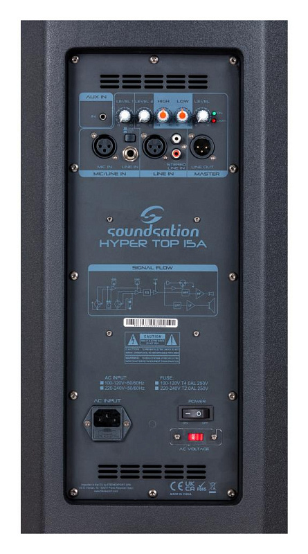 Фото Активная акустическая система Soundsation Hyper-Top-15A (L478L)