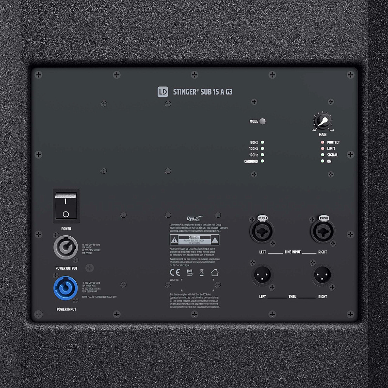Фото Активный сабвуфер LD Systems STINGER SUB 15 A G3