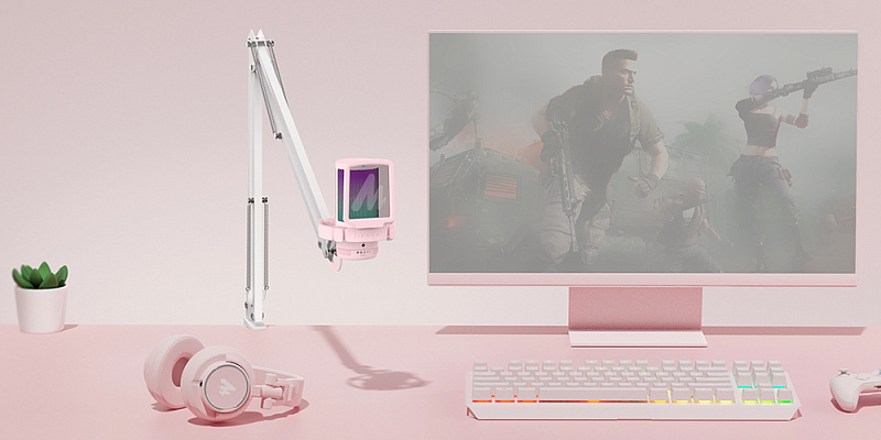 Фото Микрофон Maono DGM20S (pink)