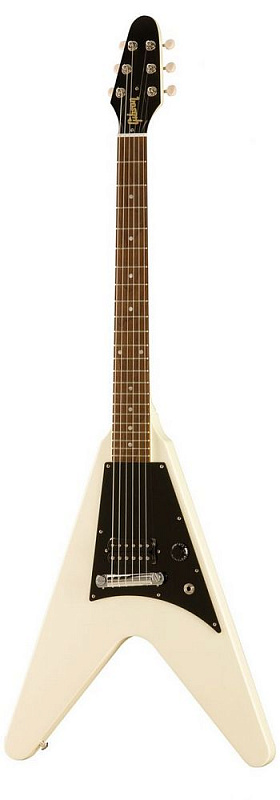 Фото Электрогитара GIBSON FLYING V MELODY MAKER SATIN WHITE
