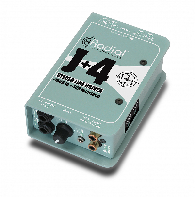 Radial J+4  Двухканальный дибокс в магазине Music-Hummer