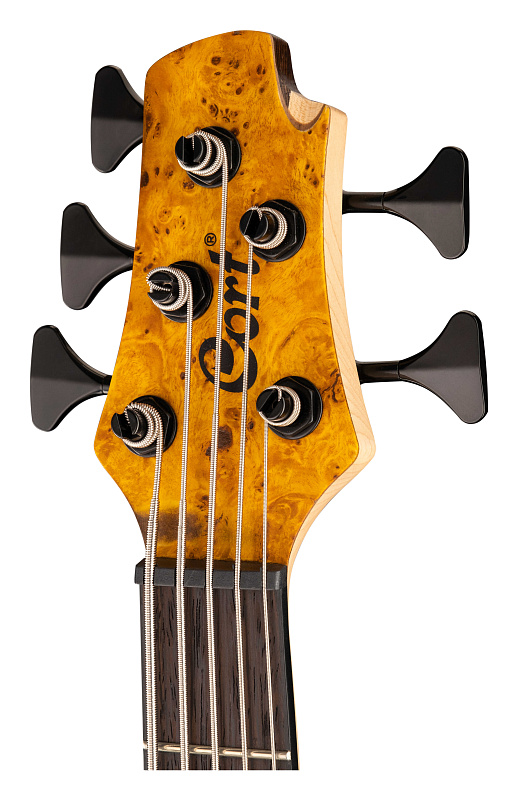 Фото Бас-гитара Cort A5-Plus-SC-AOP Artisan Series, янтарь