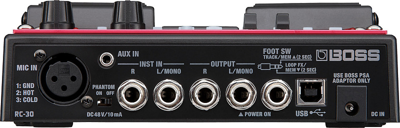 Фото BOSS RC-30 гитарный процессор