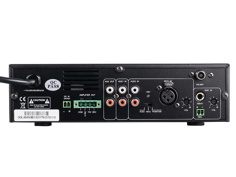 Фото Микшер усилитель LAudio LAM60B