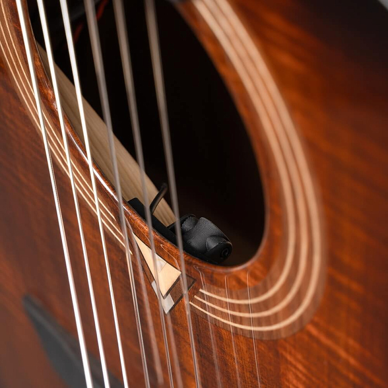Фото Электроакустическая гитара Cort LUXE-NYLON-II-WCASE-BKB Frank Gambale Series, коричнево-чёрный берст