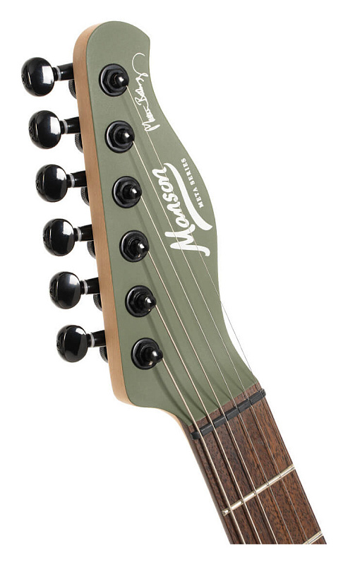 Фото Электрогитара Cort MBM-2H-B-SOG META Series, оливковый