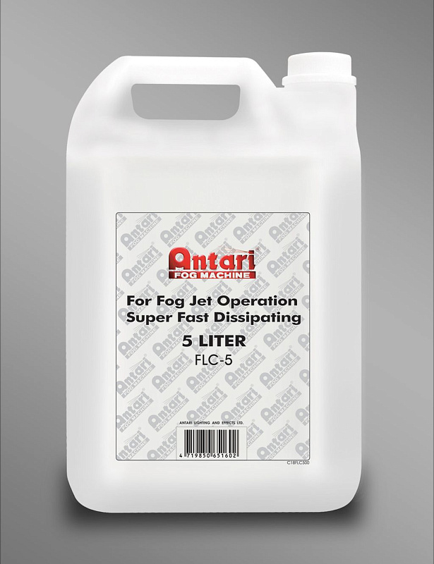 Фото Antari FLC-5 дым жидкость для W-715, Z-1520RGB, быстрое рассеивание