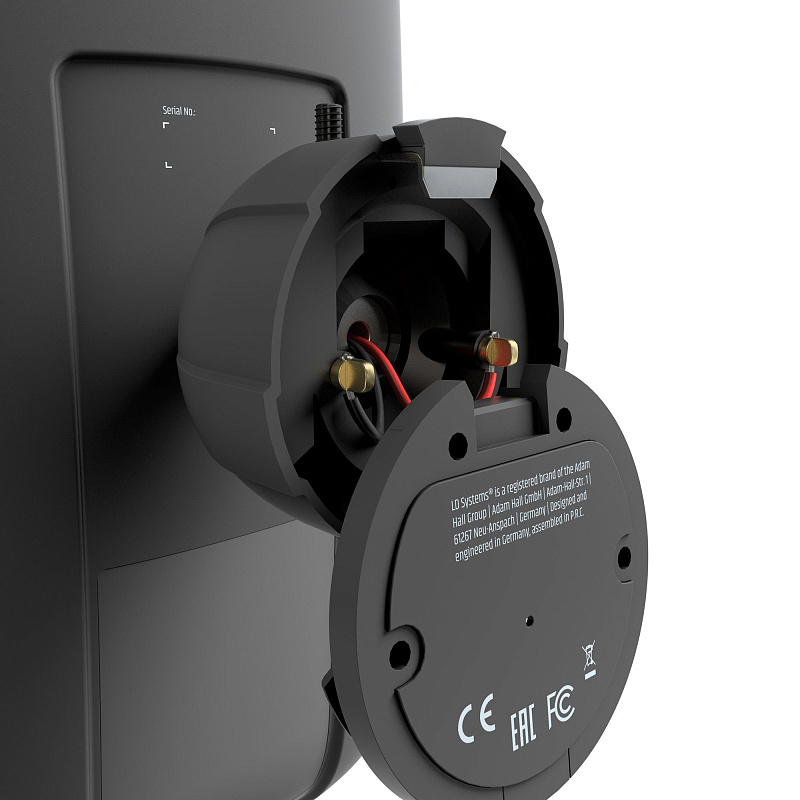 Фото Пассивная всепогодная акустическая система LD Systems DQOR 8 T B, чёрный