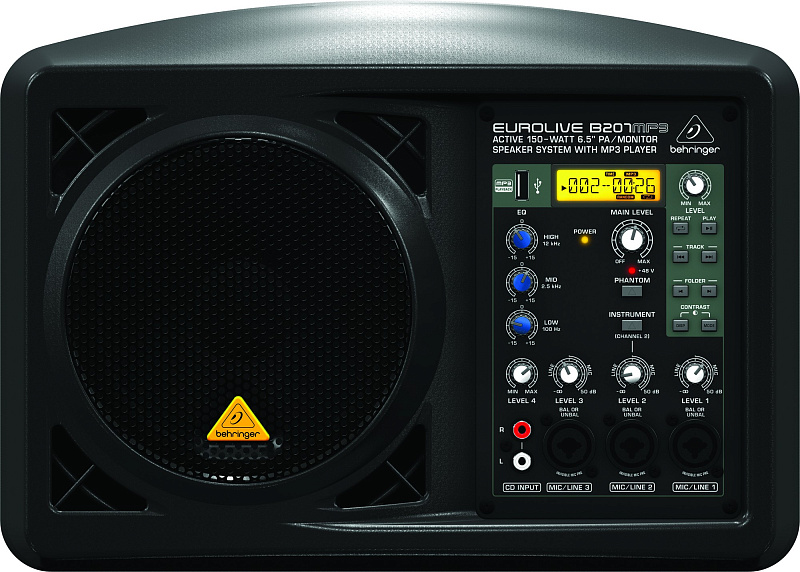 Фото Активный монитор BEHRINGER B207MP3 EUROLIVE