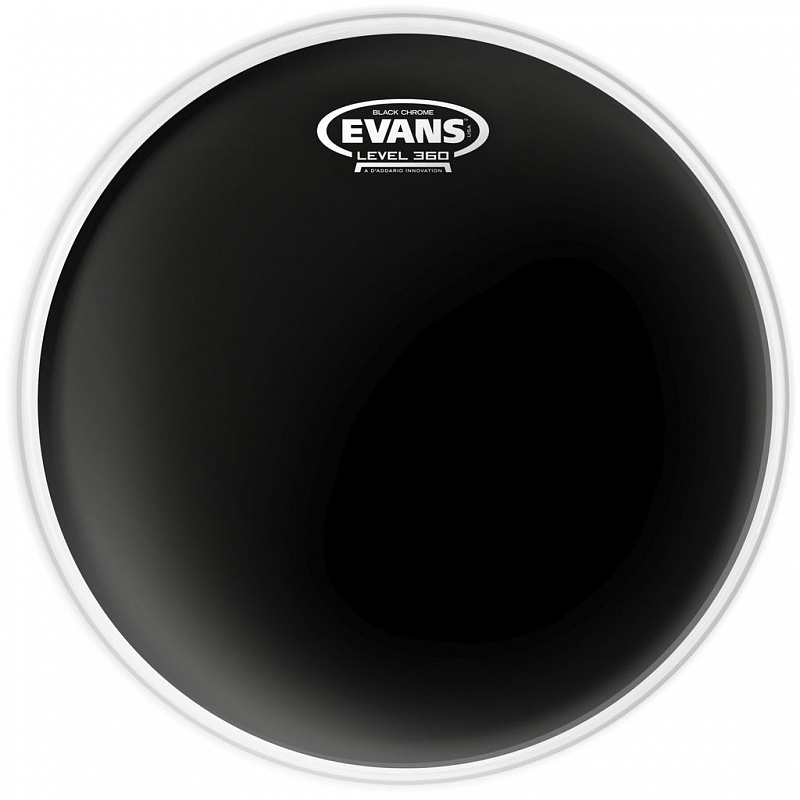 Пластик для барабана Evans TT14CHR Black Chrome в магазине Music-Hummer