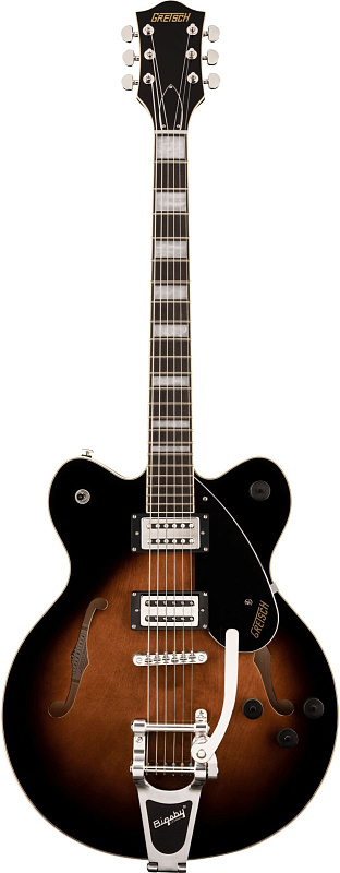 Фото Гитара полуакустическая FENDER G2622T Streamliner Center Block Bigsby LRL Brownstone Maple