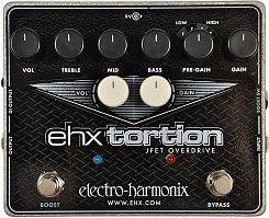Electro-Harmonix EHX Tortion  гитарная педаль JFET Overdrive