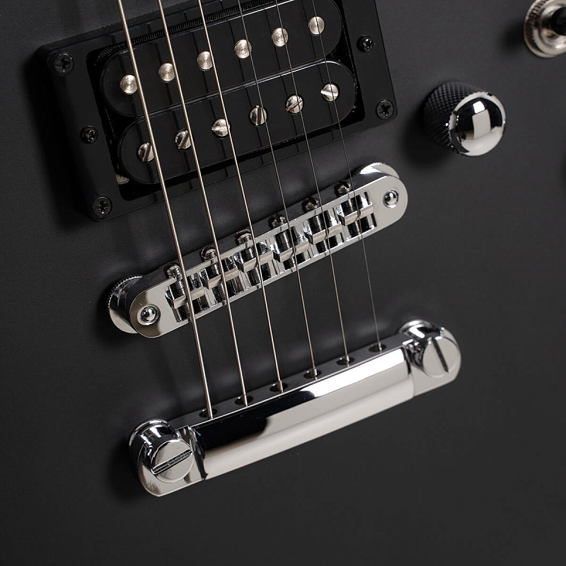 Фото Электрогитара Cort MBM-2H-SBLK META Series, чёрный