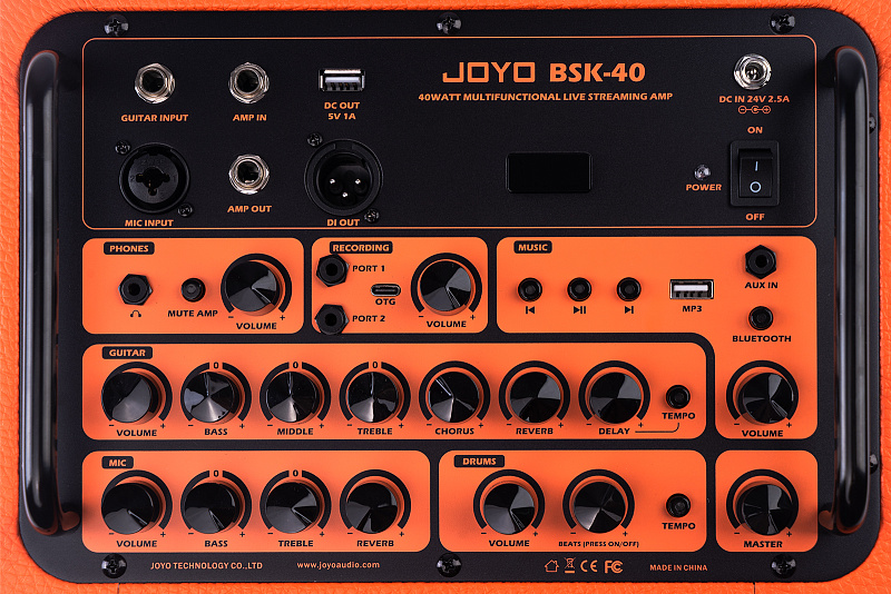 Фото Комбоусилитель для акустической гитары BSK-40-OR Joyo