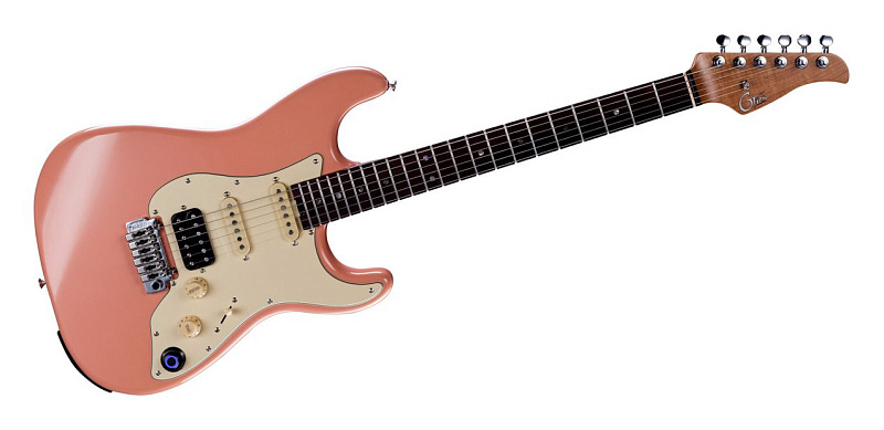 Фото Электрогитара Mooer GTRS P800 Pink со встроенным процессором, розовая