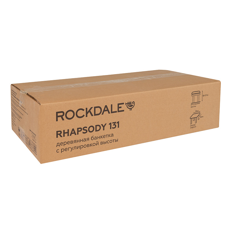 Фото Банкетка ROCKDALE RHAPSODY 131 WHITE GLOSS