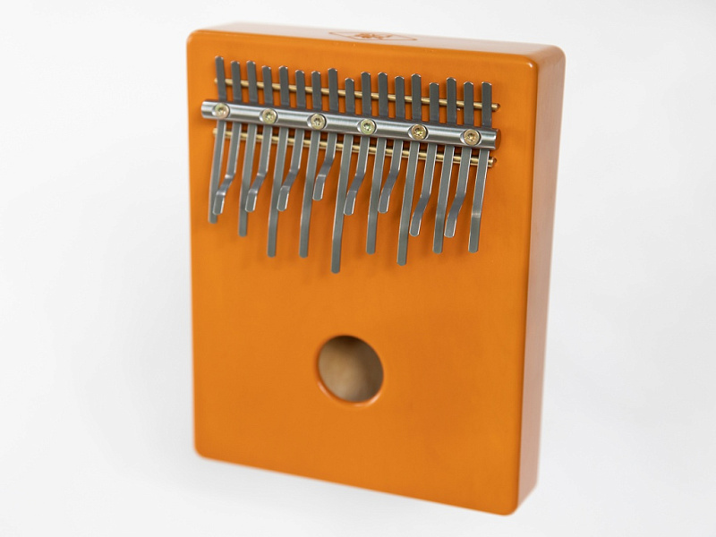 Фото KL-A-K17BSPM-Y Калимба каримба 17, Saregama, большая, желтая, Kalimba LAB