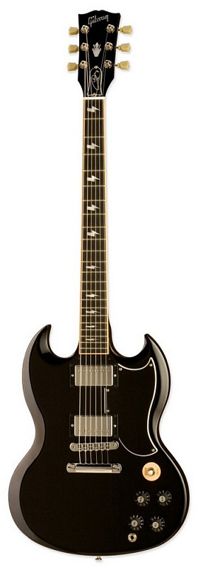 Фото Электрогитара GIBSON SG ANGUS YOUNG EBONY