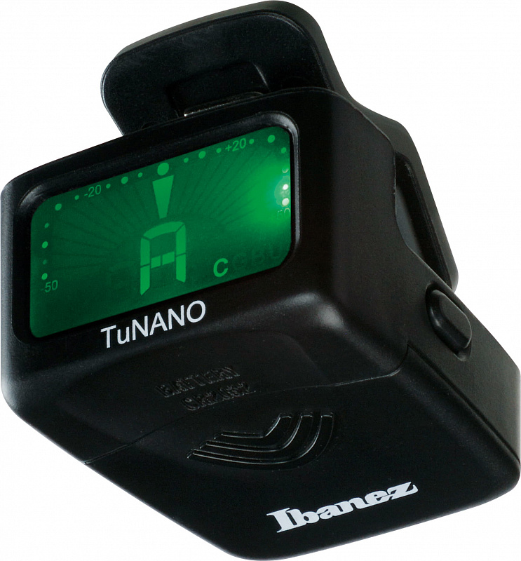 Гитарный хроматический тюнер IBANEZ TUNANO CLIP TUNER в магазине Music-Hummer