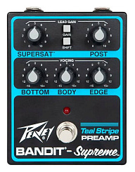 Педаль эффектов PEAVEY Bandit Supreme Teal Stripe Preamp