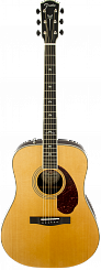 FENDER PM-1 Deluxe Dreadnought Nat акустическая гитара, цвет натуральный. Серия Paramount.