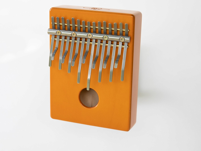 Фото KL-A-K15MNPM-Y Калимба каримба 15, Nunga, средняя, желтая, Kalimba LAB