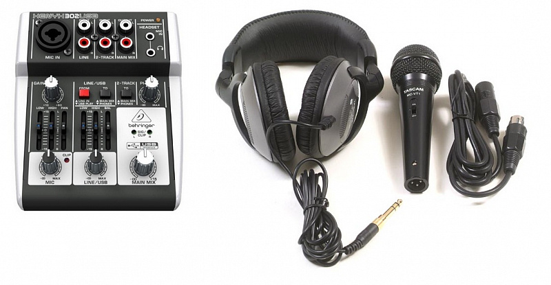 Behringer Starter Pack набор для звукозаписи в магазине Music-Hummer