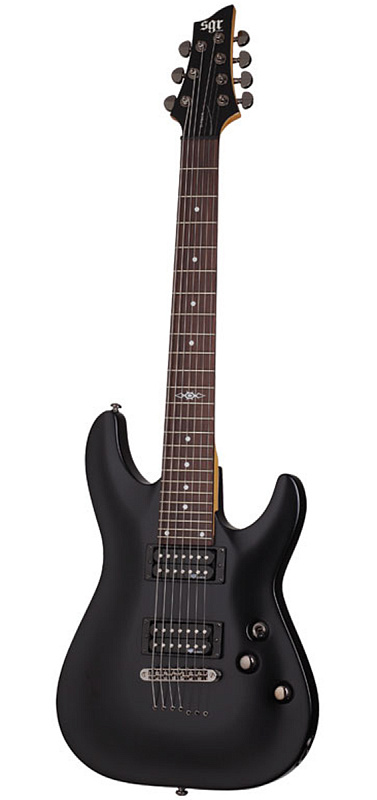 Фото Электрогитара Schecter SGR C-7 BLK