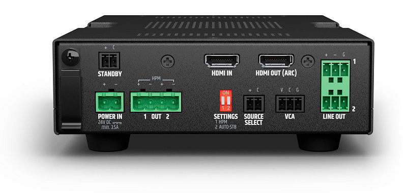 Фото Инсталляционный мини-усилитель с HDMI-де-эмбеддером LD Systems AMP 205 AV