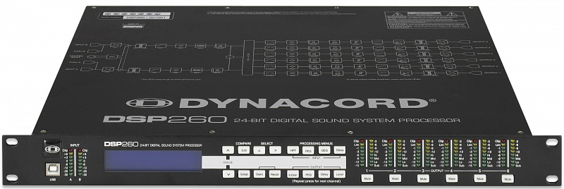 Dynacord DSP 260 Системный процессор в магазине Music-Hummer