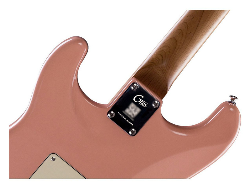 Фото Электрогитара Mooer GTRS P800 Pink со встроенным процессором, розовая
