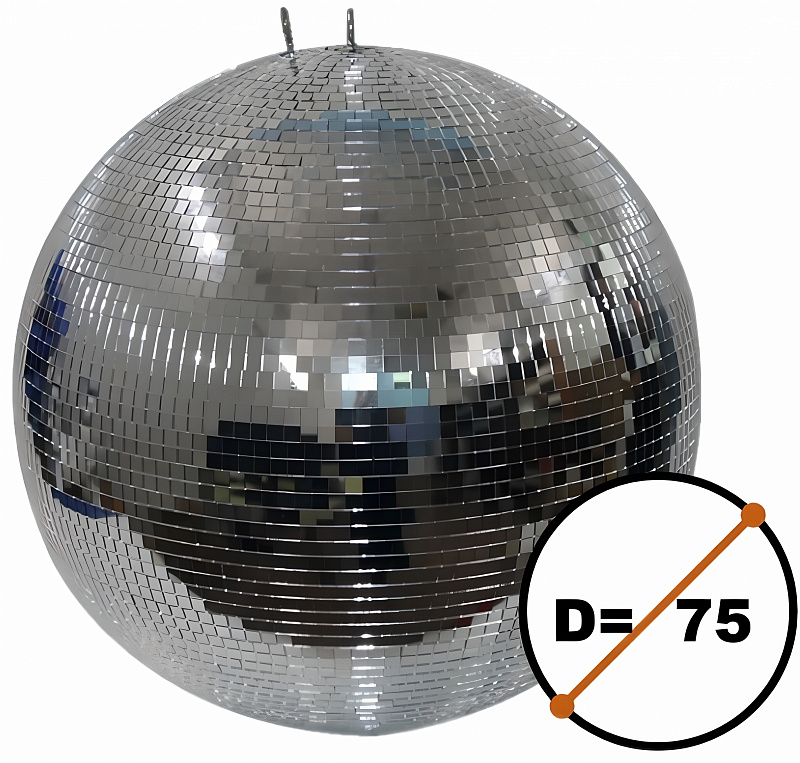 Классический зеркальный диско-шар STAGE4 Mirror Ball 75 в магазине Music-Hummer