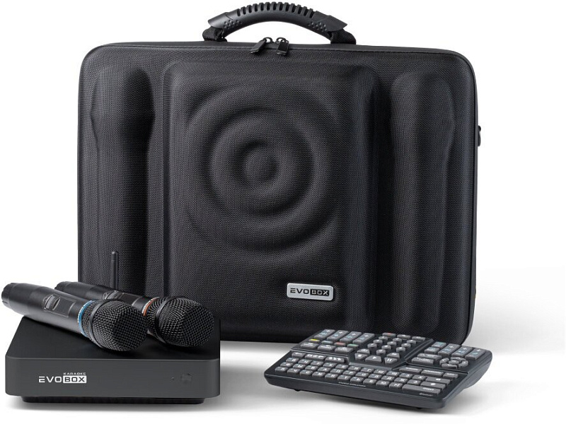 Фото Караоке система Evolution EVOBOX Plus Black