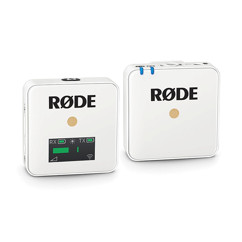 Фото Ультракомпактная накамерная беcпроводная система RODE Wireless GO White