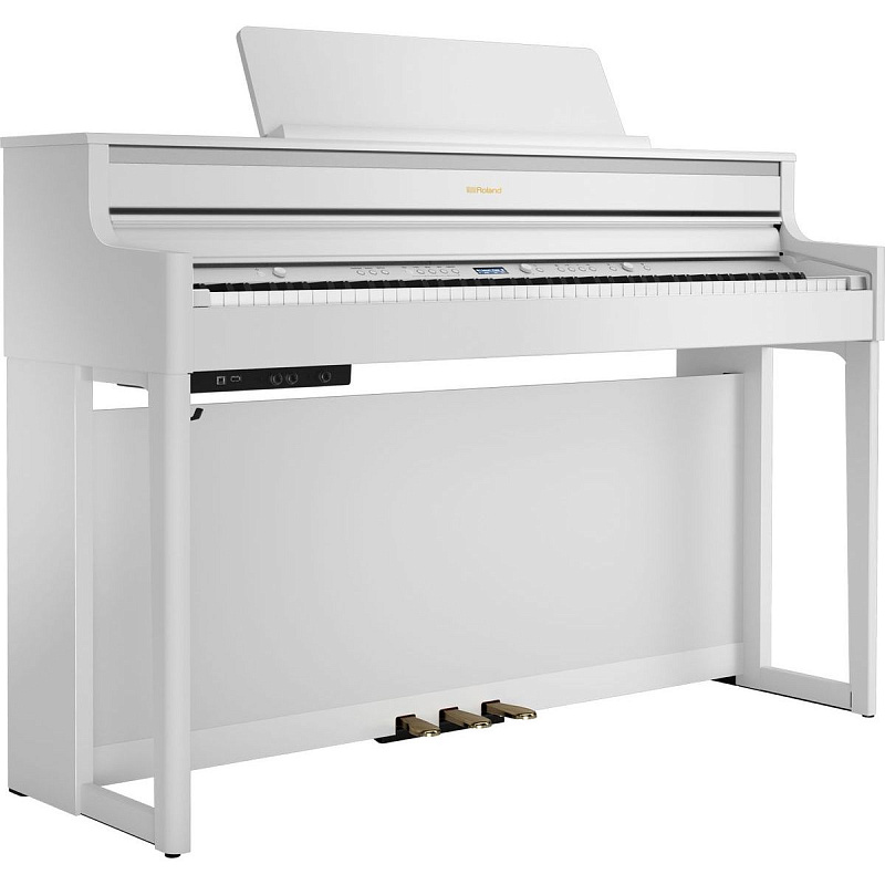 Фото Цифровое пианино Roland HP704-WH + KSH704/2WH