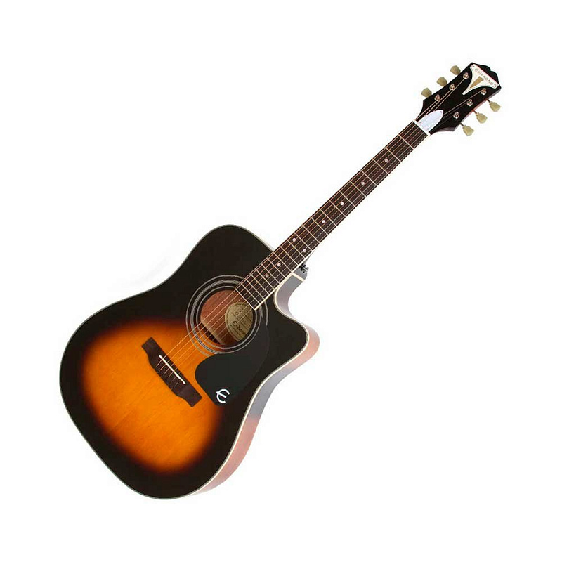 EPIPHONE PRO-1 ULTRA Acoustic/Electric Vintage Sunburst электроакустическая гитара в магазине Music-Hummer