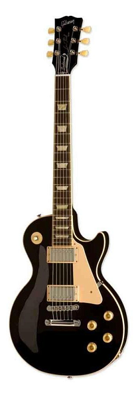 Фото Электрогитара GIBSON LES PAUL STANDARD TRADITIONAL EBONY CHROME HARDWARE