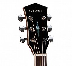 Электро-акустическая гитара, дредноут с вырезом, с чехлом Parkwood S66