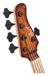 Бас-гитара Cort GB-Fusion-5-ABB-wbag GB Series, коричневая