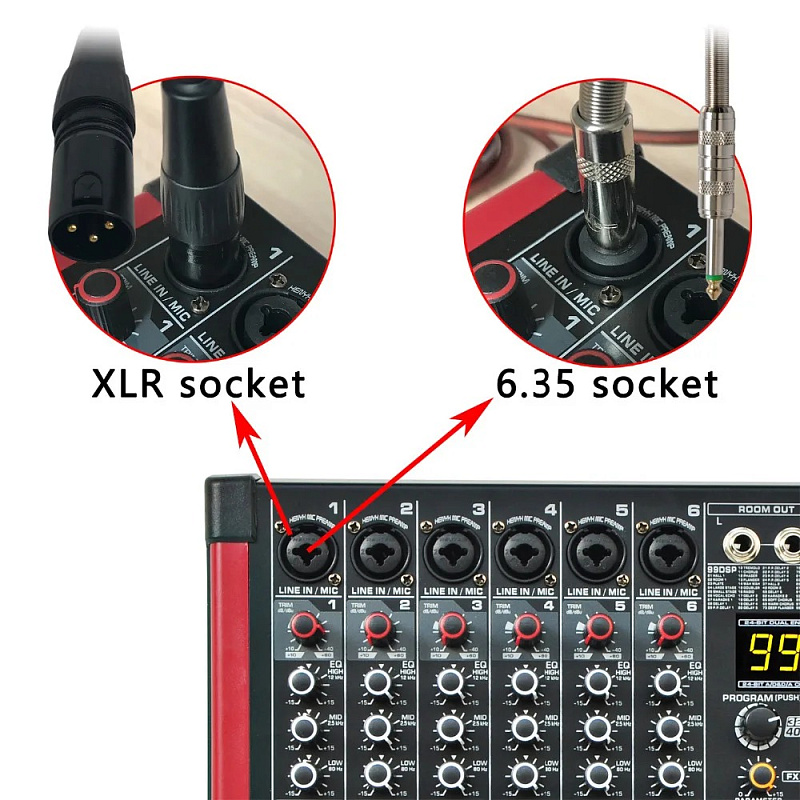 Фото Микшерный пульт Freeboss MINI8