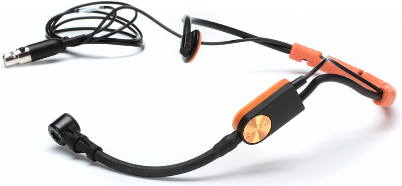 SHURE SM31FH-TQG головной кардиоидный конденсаторный микрофон для радиосистем с разъемом TA4F, оранжевый в магазине Music-Hummer