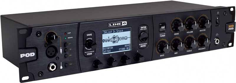Фото Гитарный процессор LINE 6 POD HD PRO X