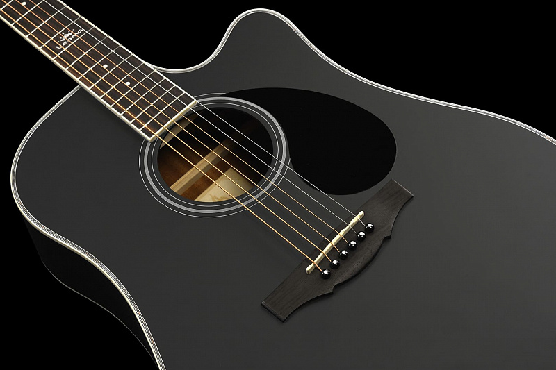 Акустическая гитара KEPMA D1C Black Matt в магазине Music-Hummer