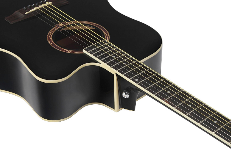 Фото Акустическая гитара STARSUN DG120c-p Black