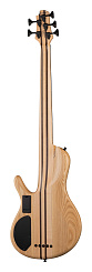Бас-гитара Cort A5-Plus-SC-AOP Artisan Series, янтарь