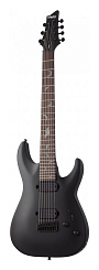 Электрогитара Schecter DAMIEN-7 SBK, матовый чёрный