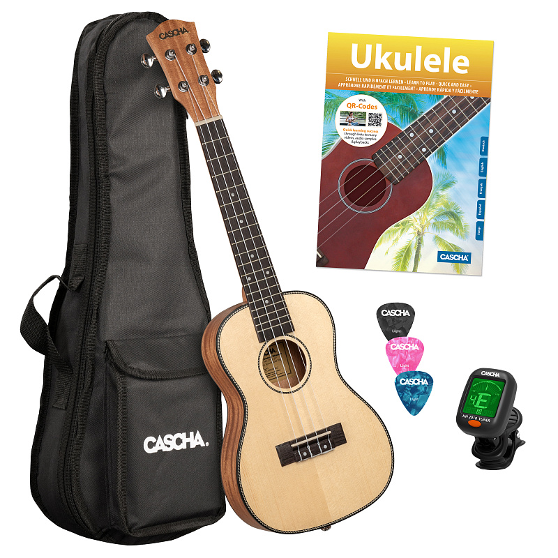 Фото Укулеле концертный Cascha HH-2152 Spruce Series